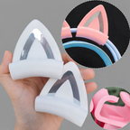 Cute Silicone Cat Ear Headphone Accessories – Lightweight Gaming Headset Decoration Clips
