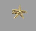 Golden Starfish Duckbill Hair Clip Fashion Hair Accessories for Women & Girls