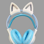 Cute Silicone Cat Ear Headphone Accessories – Lightweight Gaming Headset Decoration Clips