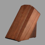 Acacia Wood Knife Block – 8-Slot Kitchen Knife Holder Storage Organizer for Cutlery & Cooking Tools