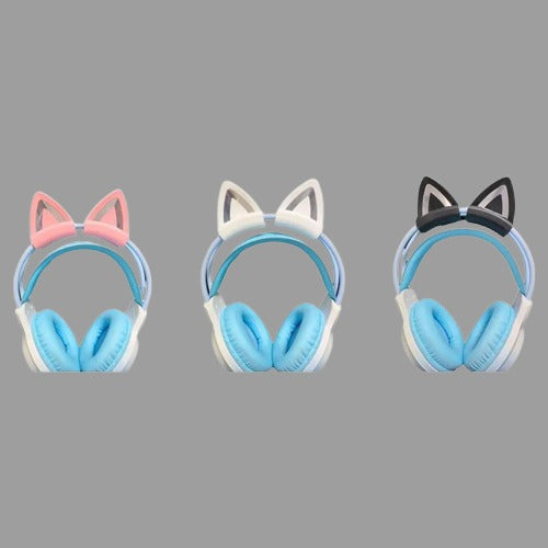 Cute Silicone Cat Ear Headphone Accessories – Lightweight Gaming Headset Decoration Clips