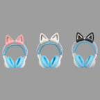 Cute Silicone Cat Ear Headphone Accessories – Lightweight Gaming Headset Decoration Clips
