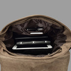 Canvas Shoulder Bags for Men Large Retro Satchels Unisex Messenger Bags Crossbody Travel Envelope Briefcase