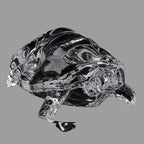 Lucky Crystal Turtle Ornament, Mini Turtle Statue, Home Office Desk Decoration, Home Decor