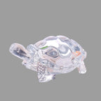 Lucky Crystal Turtle Ornament, Mini Turtle Statue, Home Office Desk Decoration, Home Decor