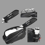Large Capacity Bicycle Carrier Bag, Fold able Bike Bags, Waterproof Rear Seat Basket, Pannier Trunk, Saddle Bags