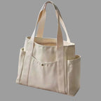 Canvas Tote Bags for Work, Commuting Carrying Bag, Student Shoulder Bag